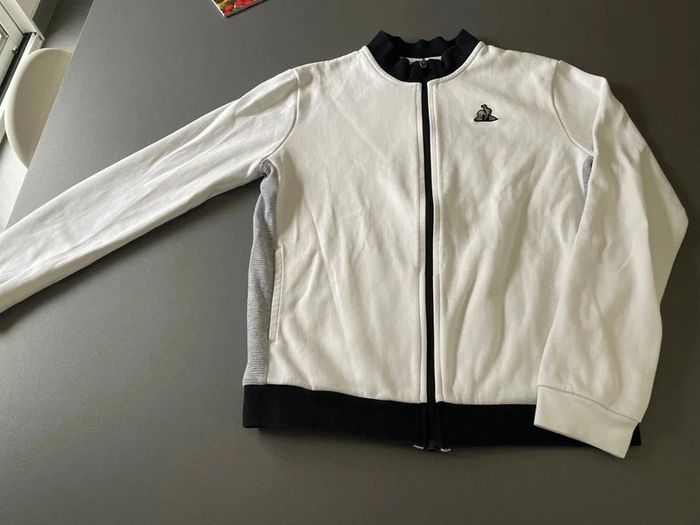 Le coq sportif gilet sweat pull garçon 14 ans