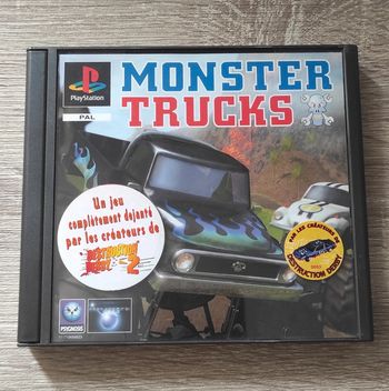 Jeu Monster trucks ps1
