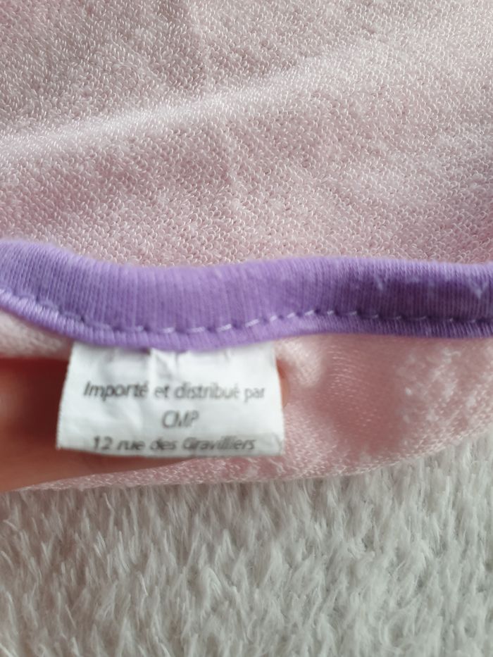 Cape de bain rose et violette - photo numéro 5