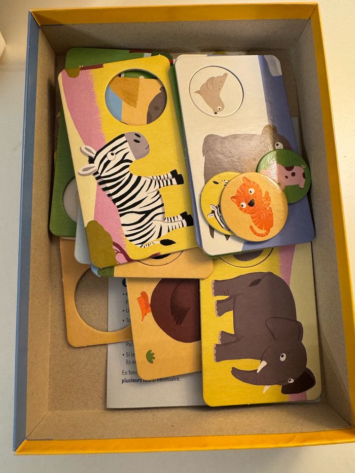 Jeu « La petite école, mamans et bébés animaux ». À assembler. Marque Nathan - photo numéro 5