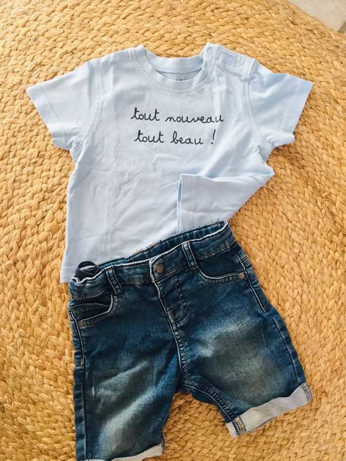 Ensemble 12mois garçon