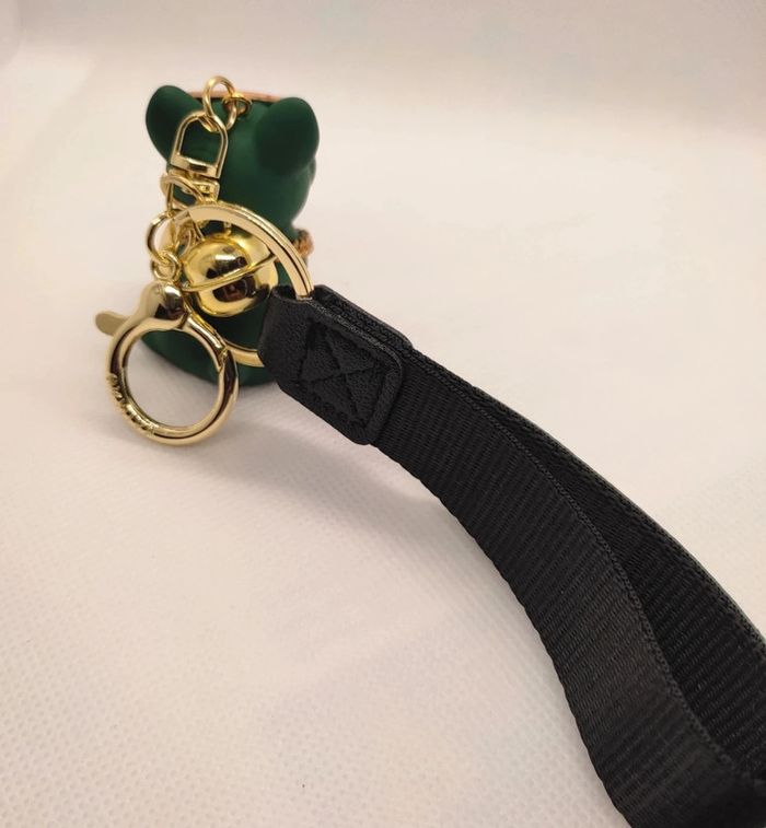 Porte Clé Bouledogue Vert - photo numéro 4