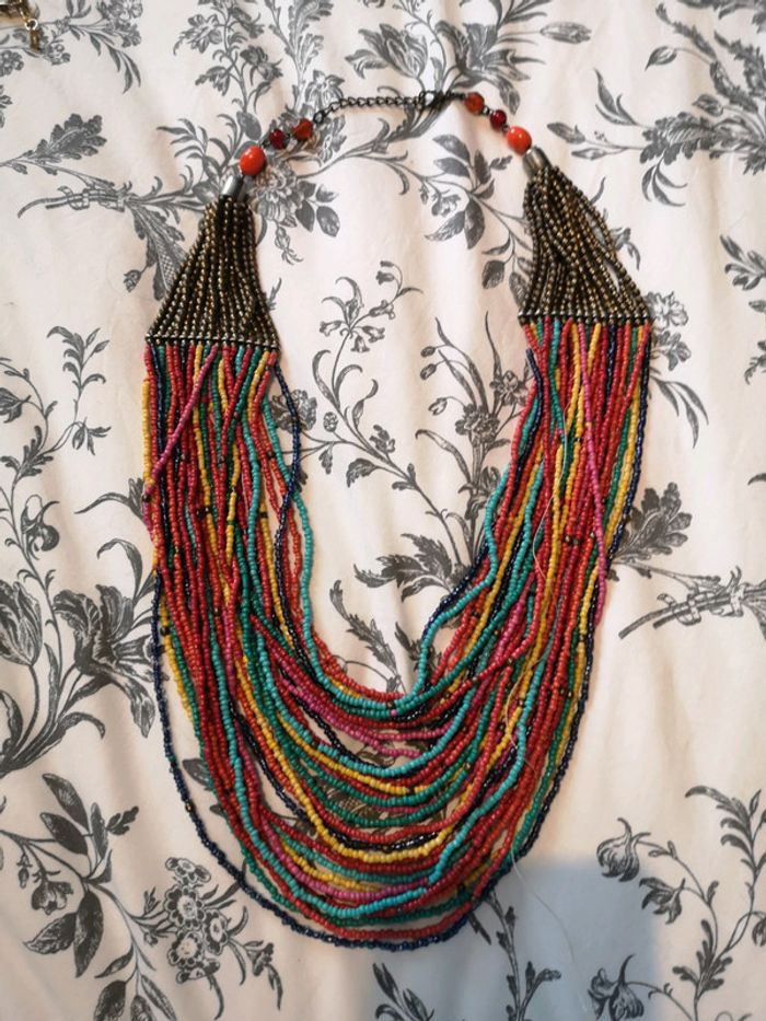 Collier multicolore