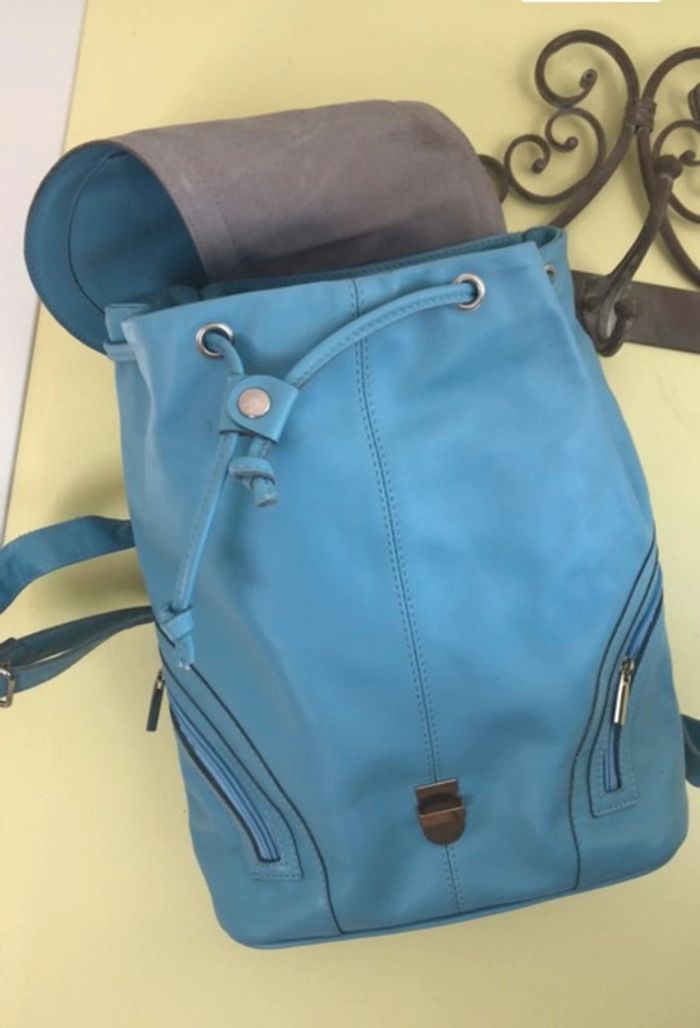 Sac à dos en cuir neuf - photo numéro 4