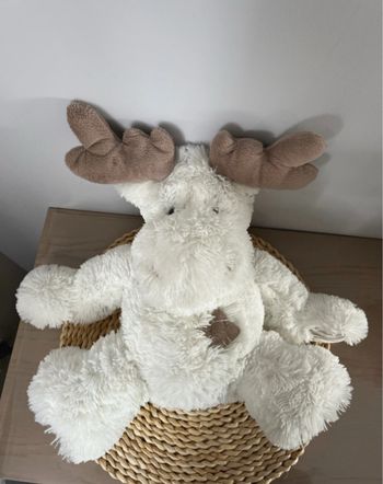Peluche renne tout doux comme neuve