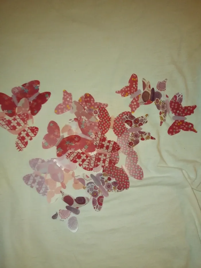 Décoration Papillon Plastique