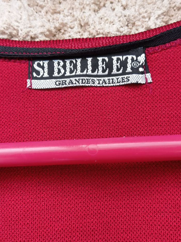 ENSEMBLE HAUT JUPE SI BELLE ET... Rouge. - photo numéro 4