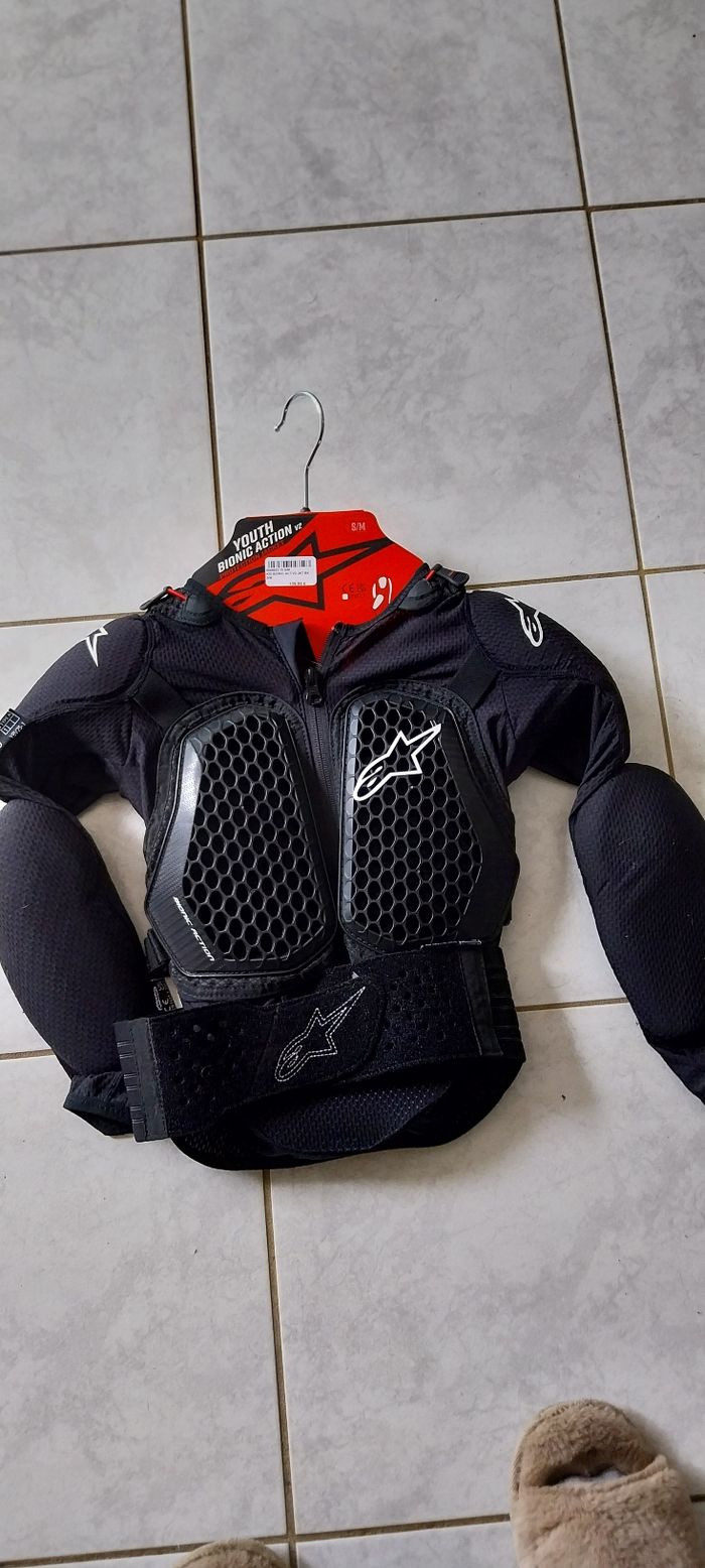 Gilet protection bmx motocross