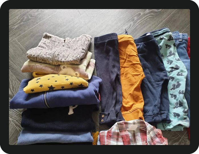 Lot de 33 vêtements hiver garçon 12 mois - photo numéro 7