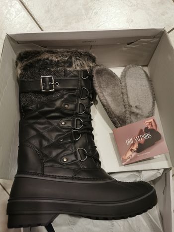 Botte de neige chaude