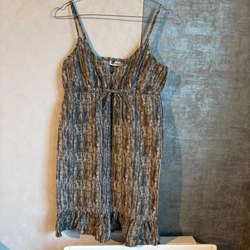 Robe Kwoman • gris & blanc • 38 🌿