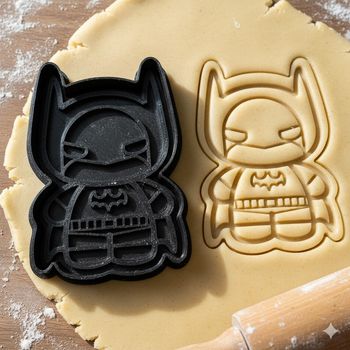 Emporte-pièce Batman pour biscuits et pâtisseries créatives - 8 cm