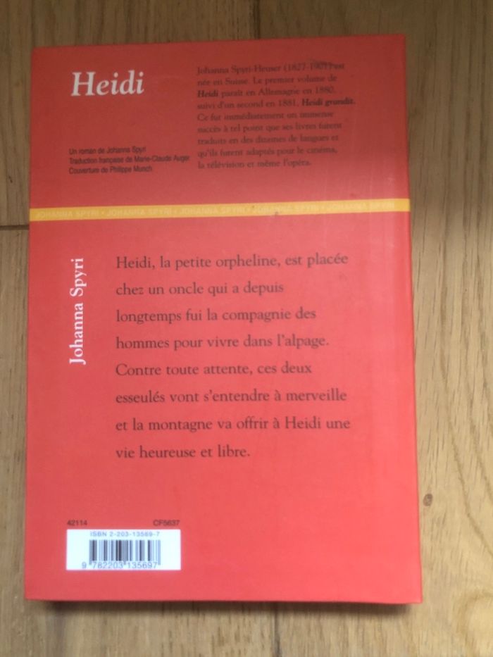 Heidi - Johanna Spyri - photo numéro 2