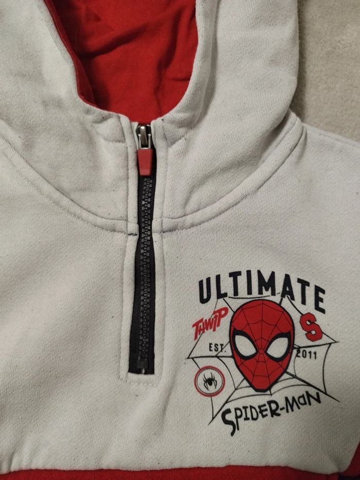 Sweat à capuche Marvel Spiderman - photo numéro 3