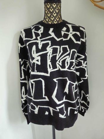 Pull graphique Bershka Taille XS