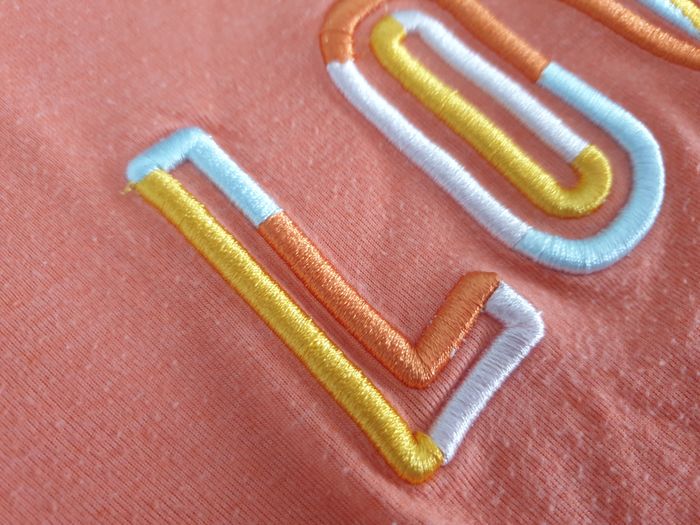 Tshirt ML orange "Love" - T92 - Zeeman - photo numéro 4