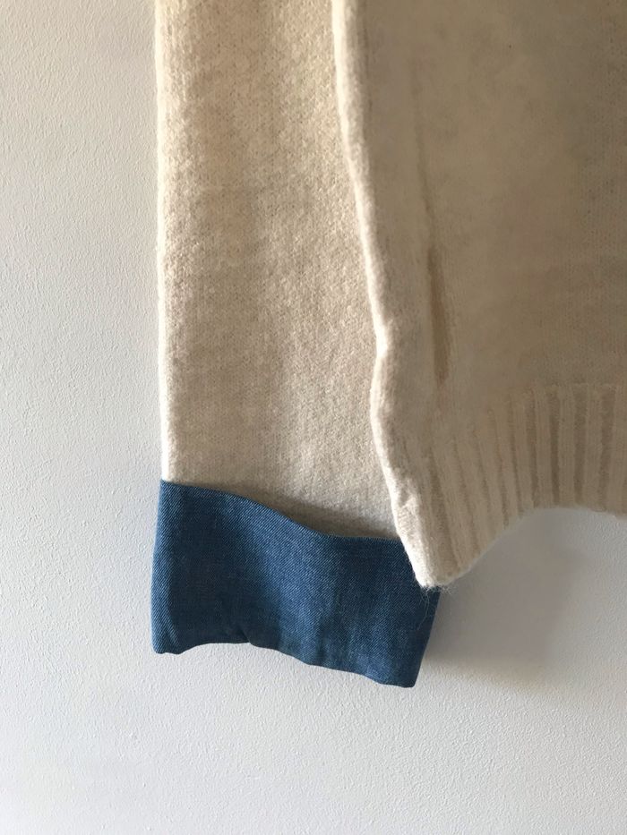 Gilet Bleu Canard / Bleu - Style Preppy Chic - photo numéro 4