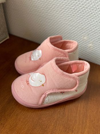 Chaussons fille rose Orchestra taille 21