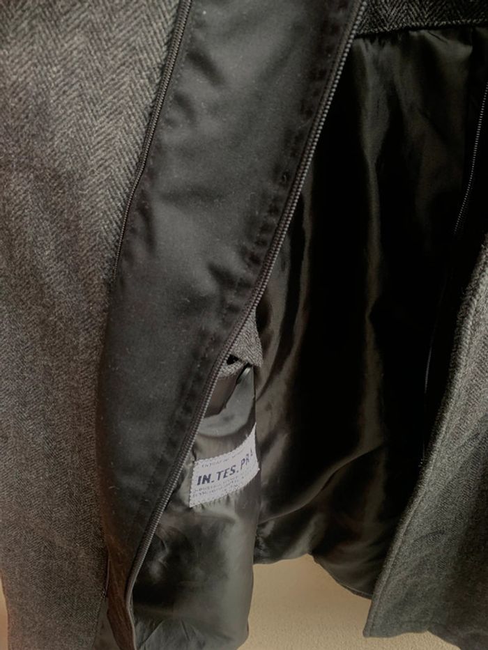 Veste mi long laine pour homme t 52 🍭🍭 - photo numéro 5