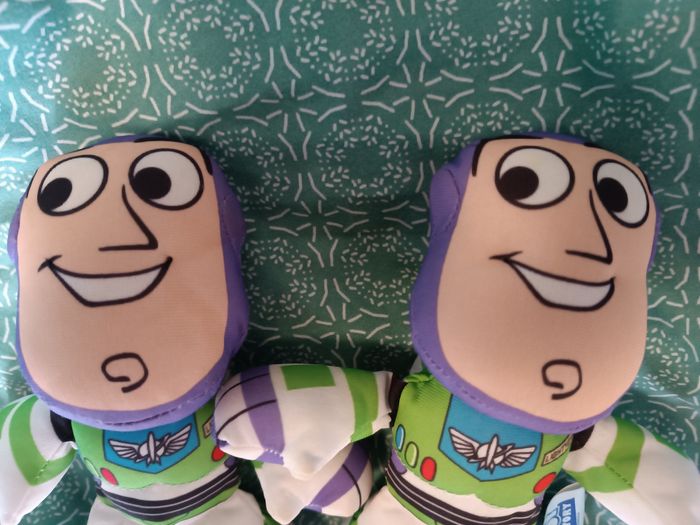 Lot de deux petites peluches toys story - photo numéro 2