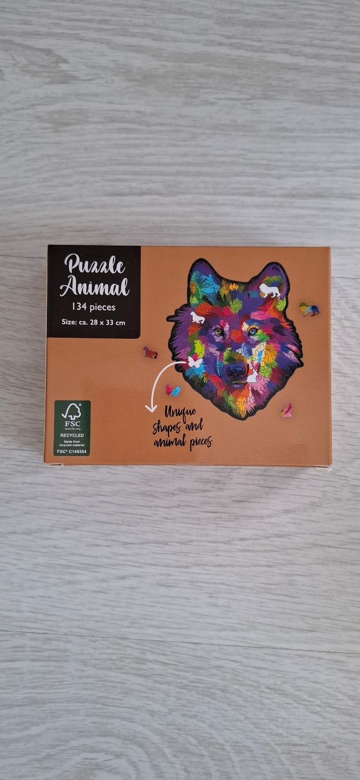 Puzzle forme animaux