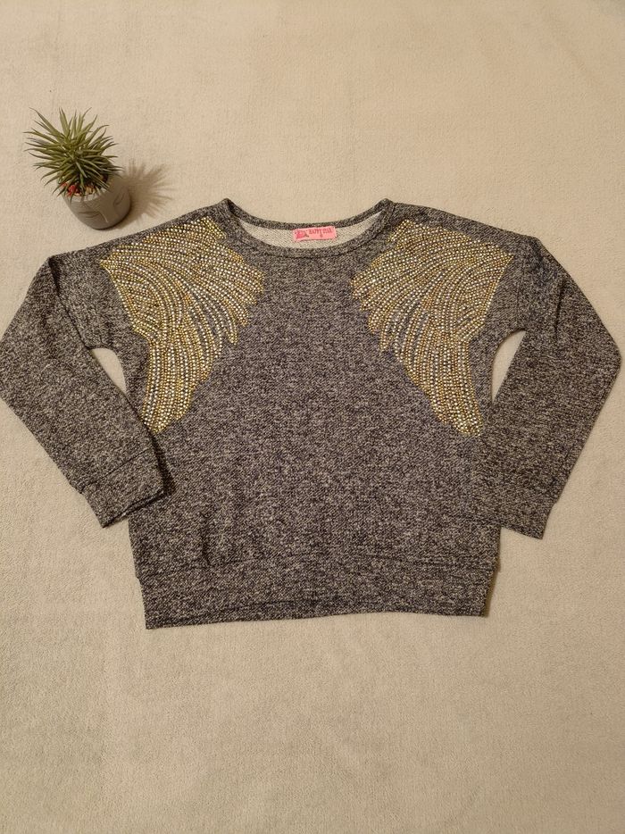 Pull mi-saison fille 8 ans