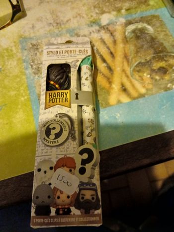 Stylo et porte clé harry potter neuf produits officiels