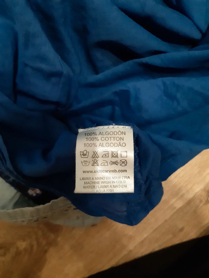 Robe bleue bariolée - photo numéro 5