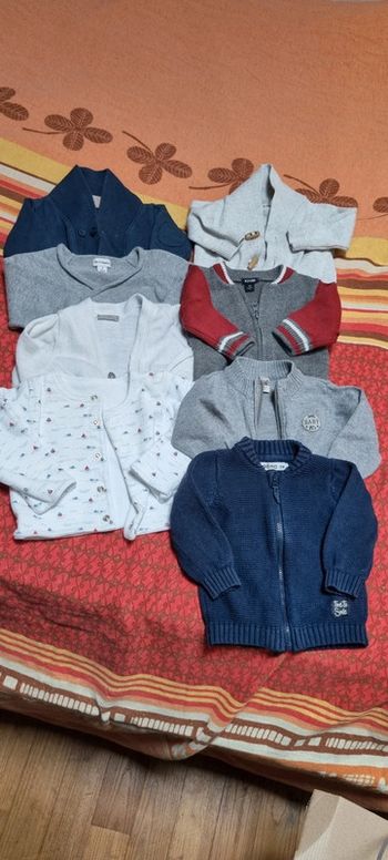 Lot gilet