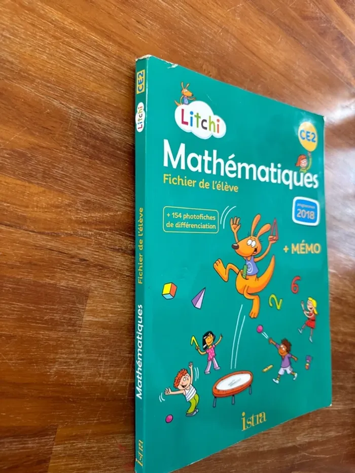 Livre mathématiques, fichier de l’élève CE2 - photo numéro 2