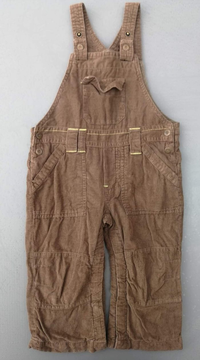 Salopette velours 18 mois garçon Vertbaudet