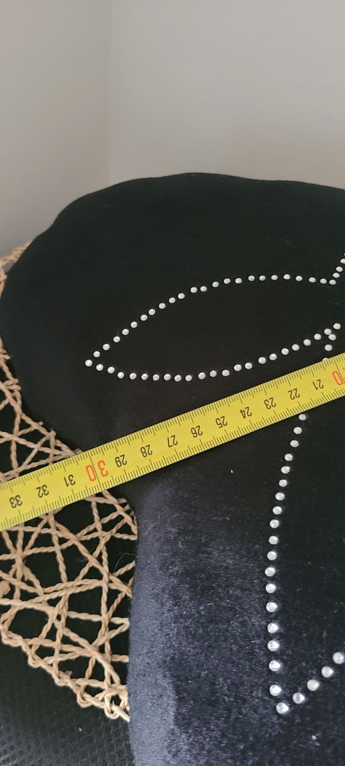 Coussin Playboy Bunny original en forme de cœur, collectionneur, environ 28 cm, noir, 2007 - photo numéro 4