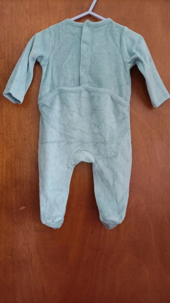 Pyjama bleu ours polaire - photo numéro 2