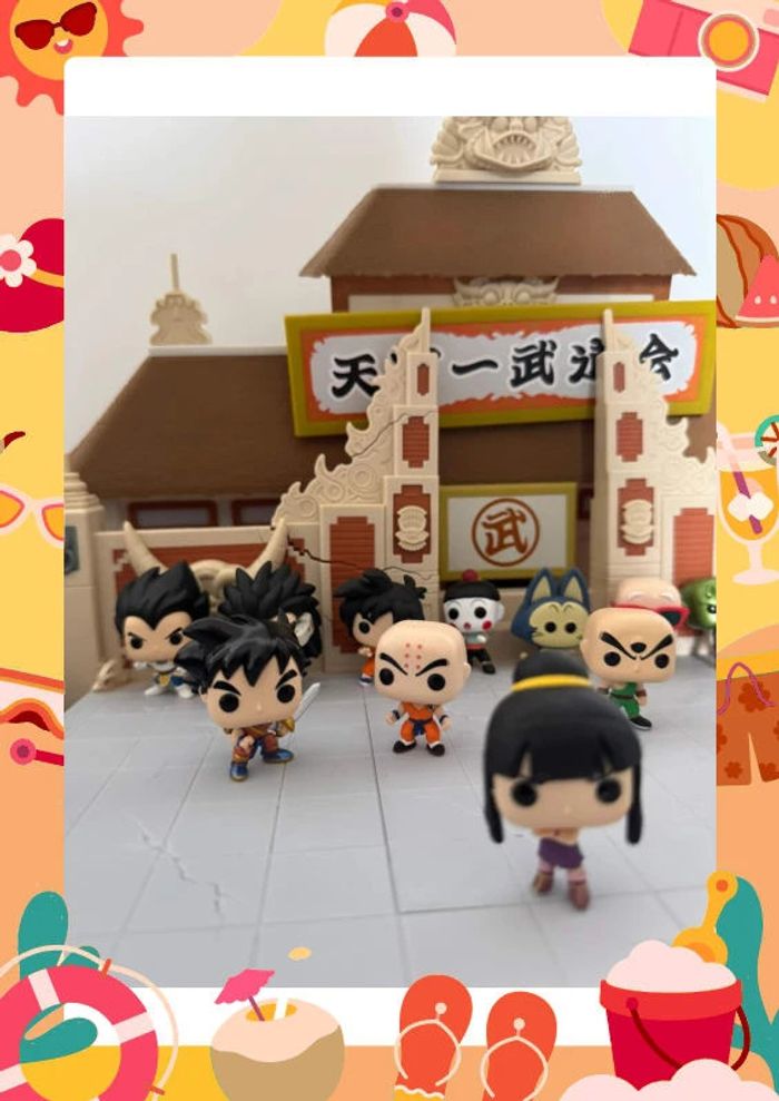 Lot 16 mini funko pops dragon ball z - photo numéro 7