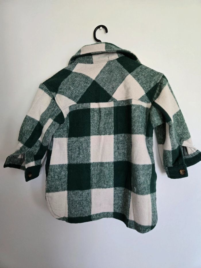 Veste bûcheron verte - photo numéro 3