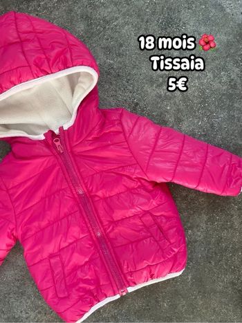 Manteau 🌺 18 mois 🌺 Tissaia