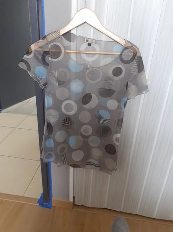 Tunique teeshirt voile