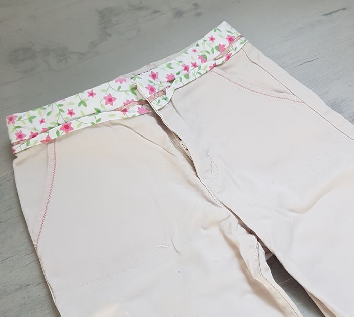 Pantalon toile fille GAP 4 ans - photo numéro 6