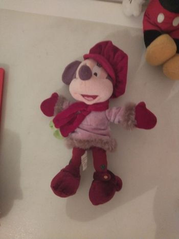 Peluches Mickey et Minnie - photo numéro 2