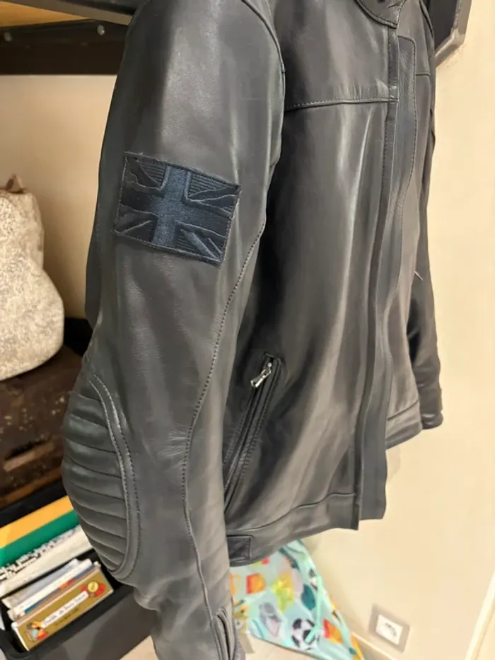 Veste moto homme tout cuir IXON - photo numéro 2