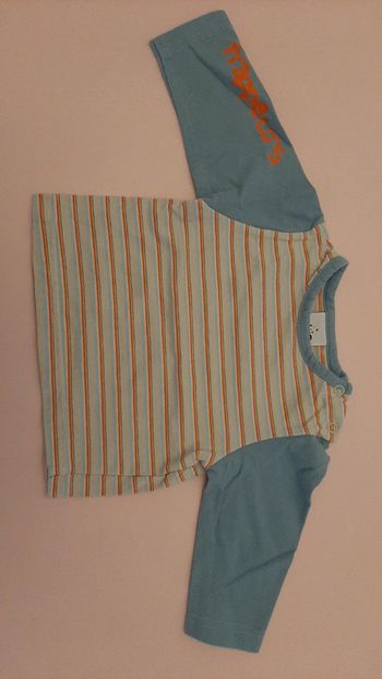 T shirt manches longues garçon 6 mois