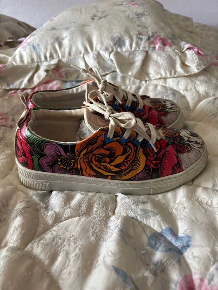 Chaussures à fleurs puma 37