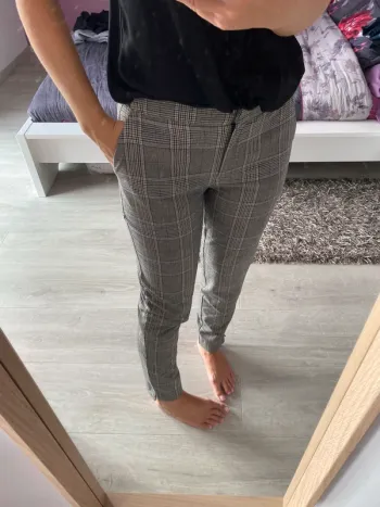 Pantalon carreaux Promod 38