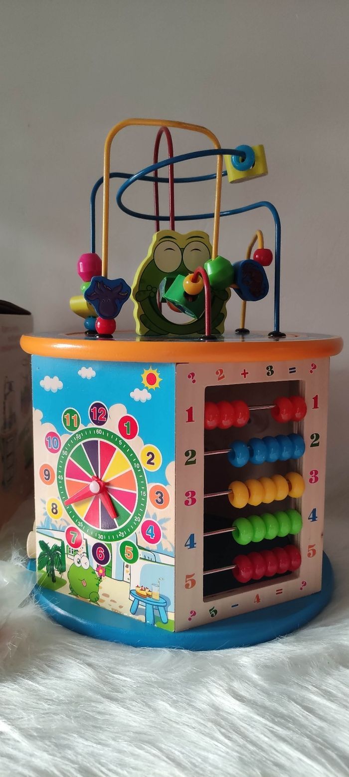 Centre d'activité en bois multifonction - photo numéro 2