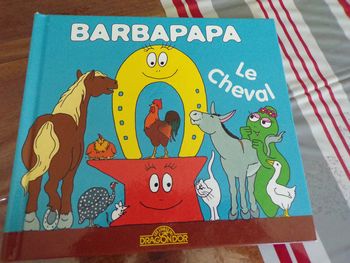 Livre Barbapapa Le cheval