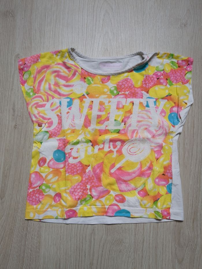 T-shirt sans manche sweety in extenso 3 ans