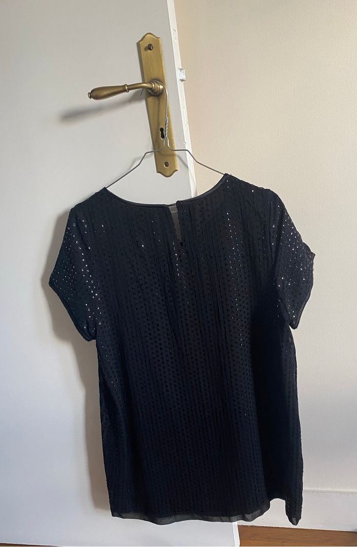 Tunique noir à sequin - photo numéro 3