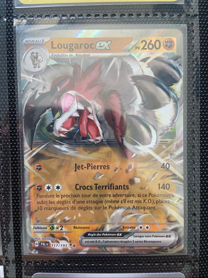Lot de 8 cartes pokémon EX Écarlate et Violet - photo numéro 3