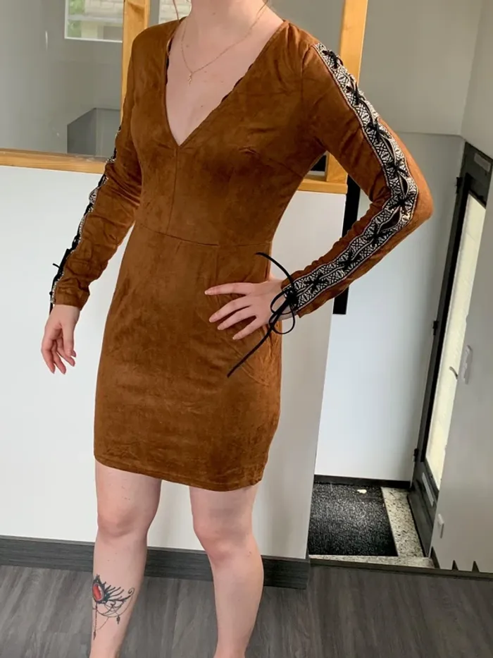 Mini robe Danity suédine sexy