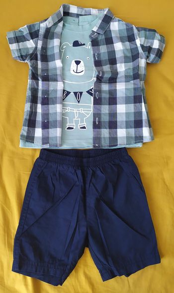 Ensemble Chemise, t shirt et short